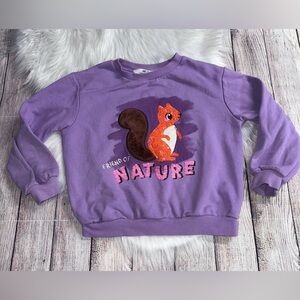 H&M crewneck girls size 6X-7